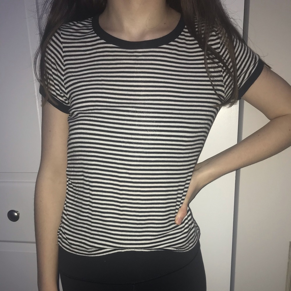 Black & White Striped Shirt